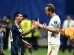 Argentina's Lionel Messi shakes hands with England's Harry Kane at the end of the match at the Atlanta Stadium.