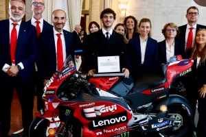 Valentino Rossi, Pecco Bagnaia and Marco Bezzecchi have been recognised as Ambassadors of Sports Diplomacy by the Italian government.