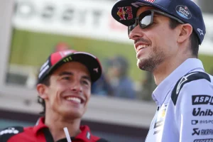 Alex Marquez, Marc Marquez, 2026 MotoGP German Grand Prix. Credit: Gold and Goose.