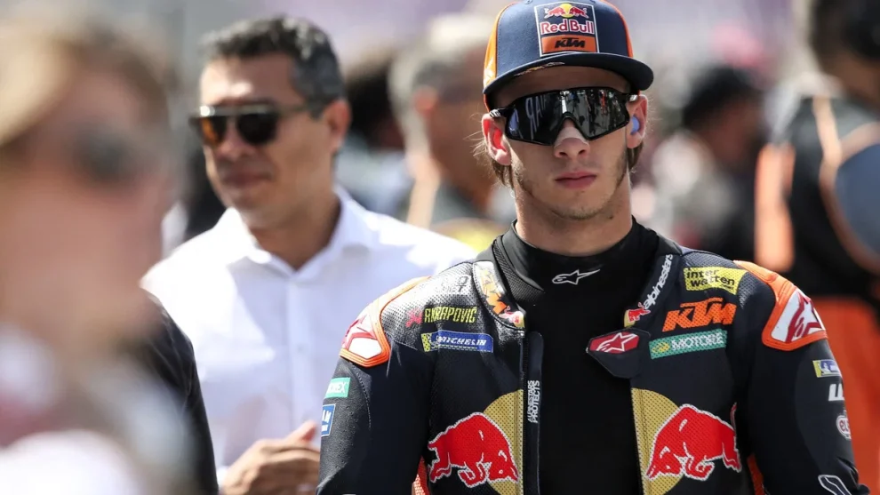 Pedro Acosta swapped two wheels for four last weekend