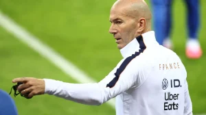 France's head coach Zinedine Zidane.