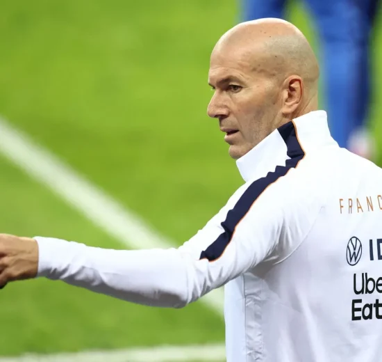 France's head coach Zinedine Zidane.