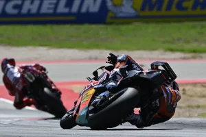 Pedro Acosta took his fourth podium of 2026 at the Aragon MotoGP.