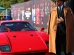Lewis Hamilton poses with his Ferrari F40 at Monza